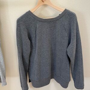 J Crew Gray Crewneck Sweatshirt